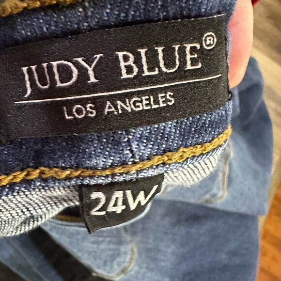 Judy Blue Bootcut Jeans 24w plus jb82550DK-PL - Picture 7 of 7